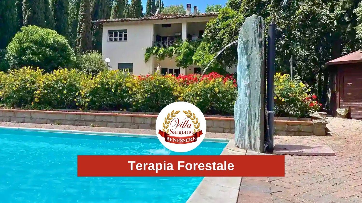 Terapia forestale a Villa Sargiano Terapia forestale a Villa Sargiano