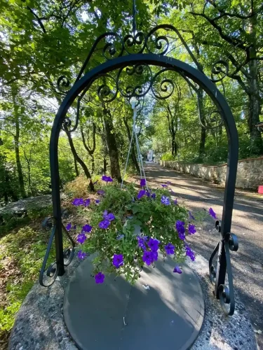 particolare pozzo villa sargiano fiore
